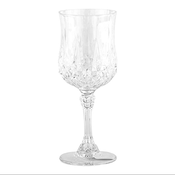 Vintage Lead Crystal Drink Wine Glass set of 6 - Picture 2 of 4